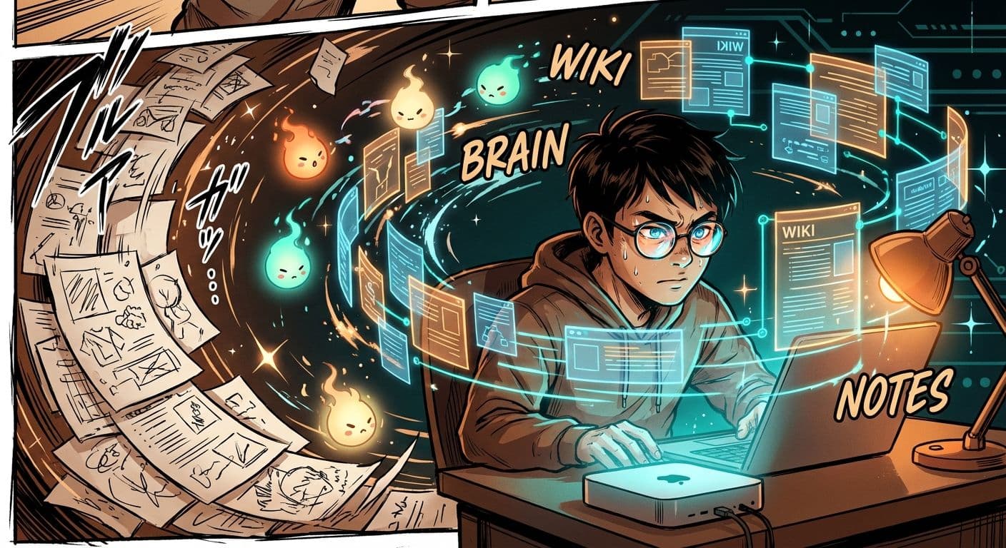 Karpathy Tweeted About a Second Brain. I Already Had One — Now It Actually Works.